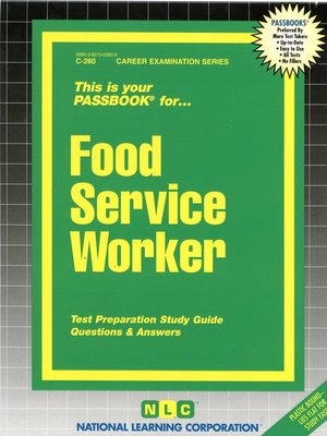 cover image of Food Service Worker